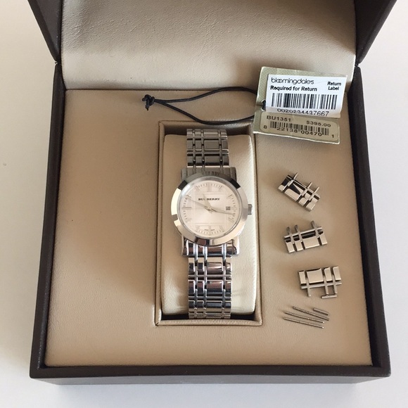 Burberry Women Stainless Steel Silver Watch BU1351 main image 5